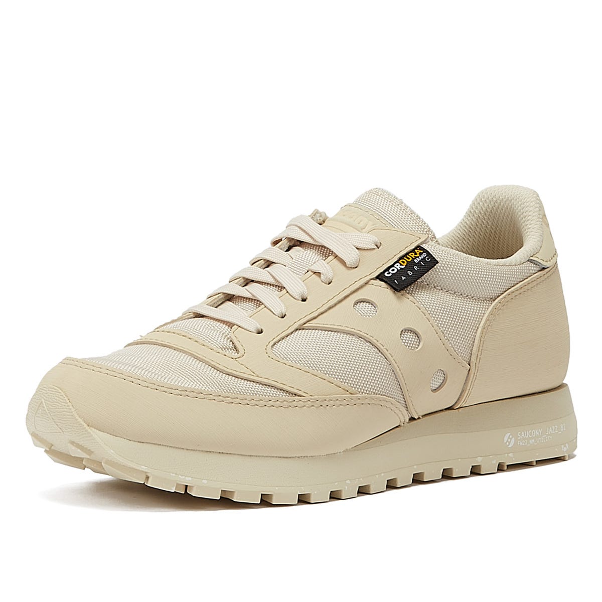 Saucony Jazz 81 Cordura Mens Sand Trainers