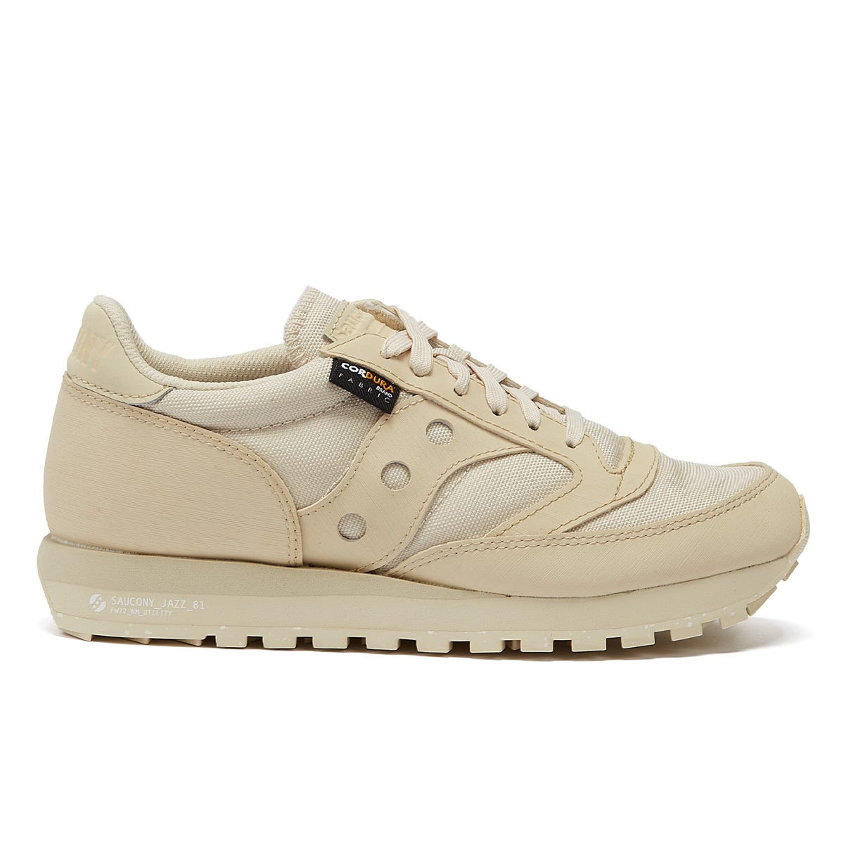 Saucony Jazz 81 Cordura Mens Sand Trainers
