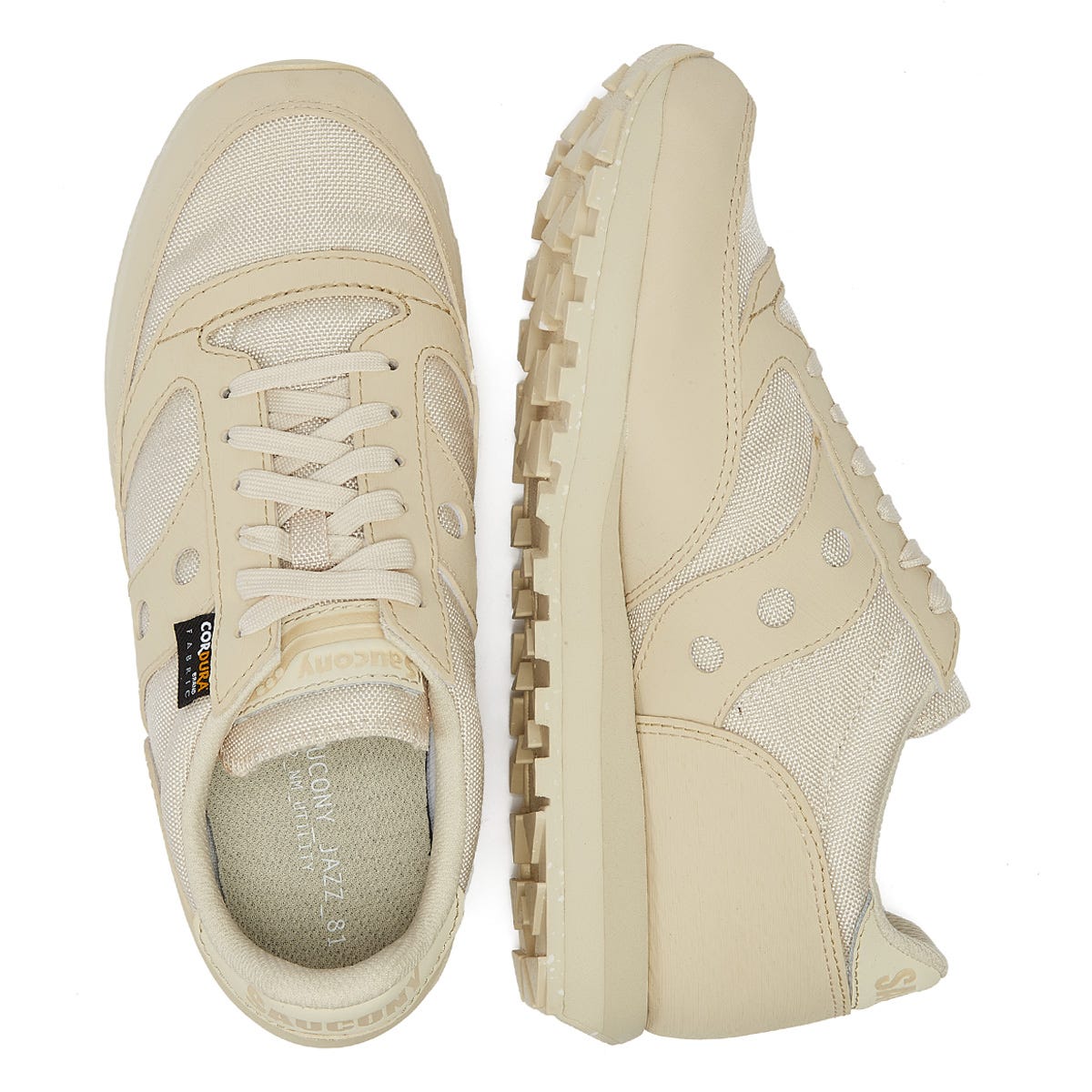 Saucony Jazz 81 Cordura Mens Sand Trainers
