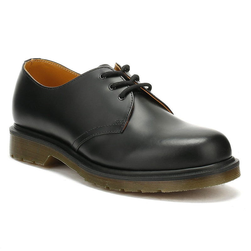 Dr. Martens 1461 Femmes Chaussures intelligentes en cuir lisse noir