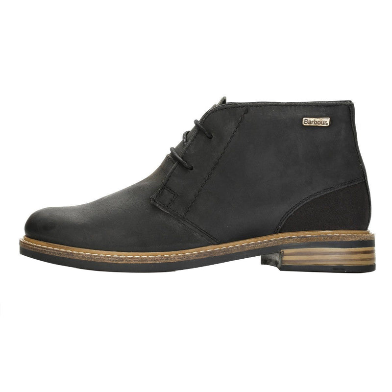 Barbour Readhead Bottes Noires En Cuir Pour Hommes