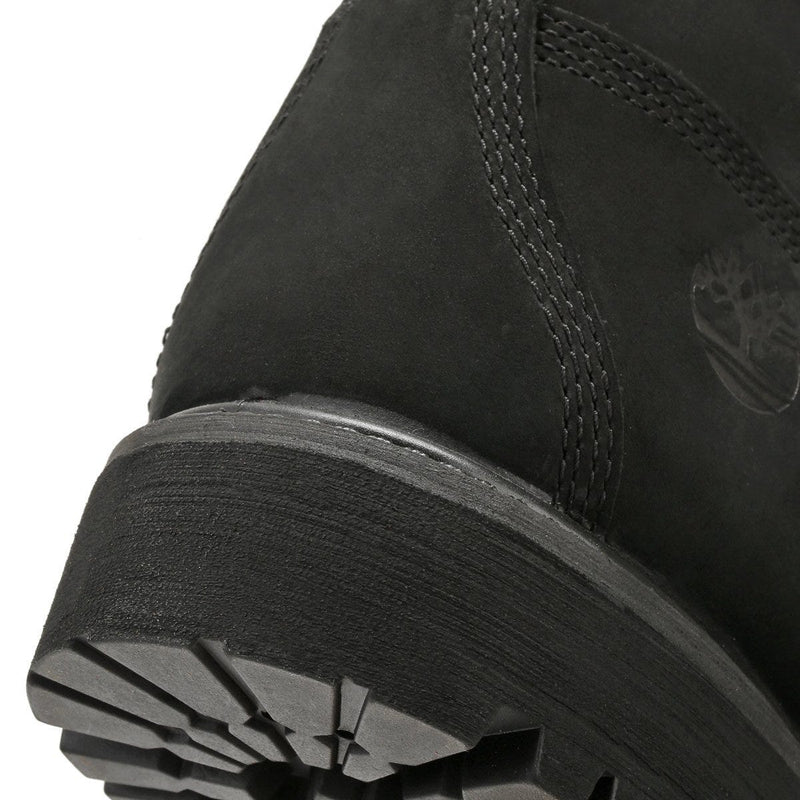 Timberland Bottes Premium 6 Pouces en Cuir Nubuck Noir pour Homme
