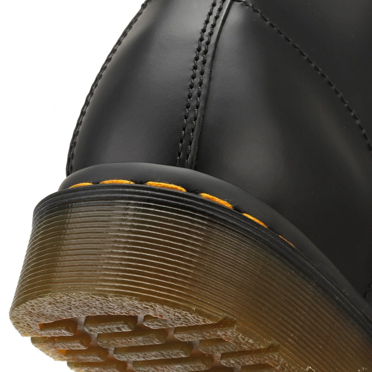 Bottes unisexes en cuir lisse noir Dr Martens 1460 Tower London.FR