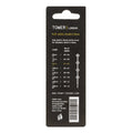 TOWER London Lacets plats noirs (90cm)