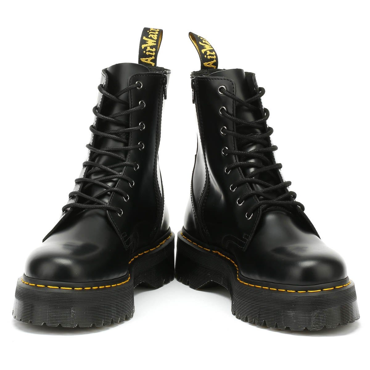 Dr. Martens Jadon Smooth Femme Noir Platform Bottes