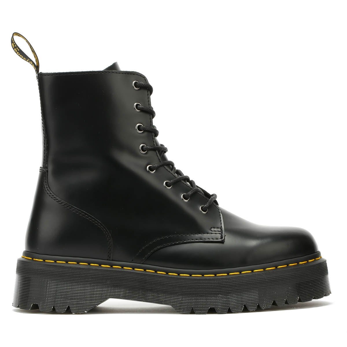 Dr. Martens Jadon Smooth Femme Noir Platform Bottes