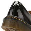 Dr. Martens Noirs Patent Chaussures en cuir verni 1461 Femme