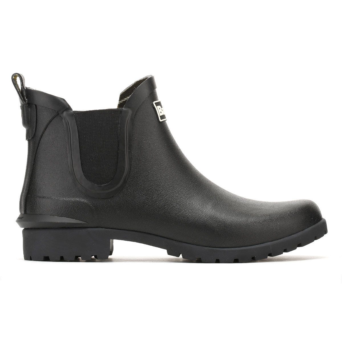 Barbour Wilton Bottes Noires Pour Femme