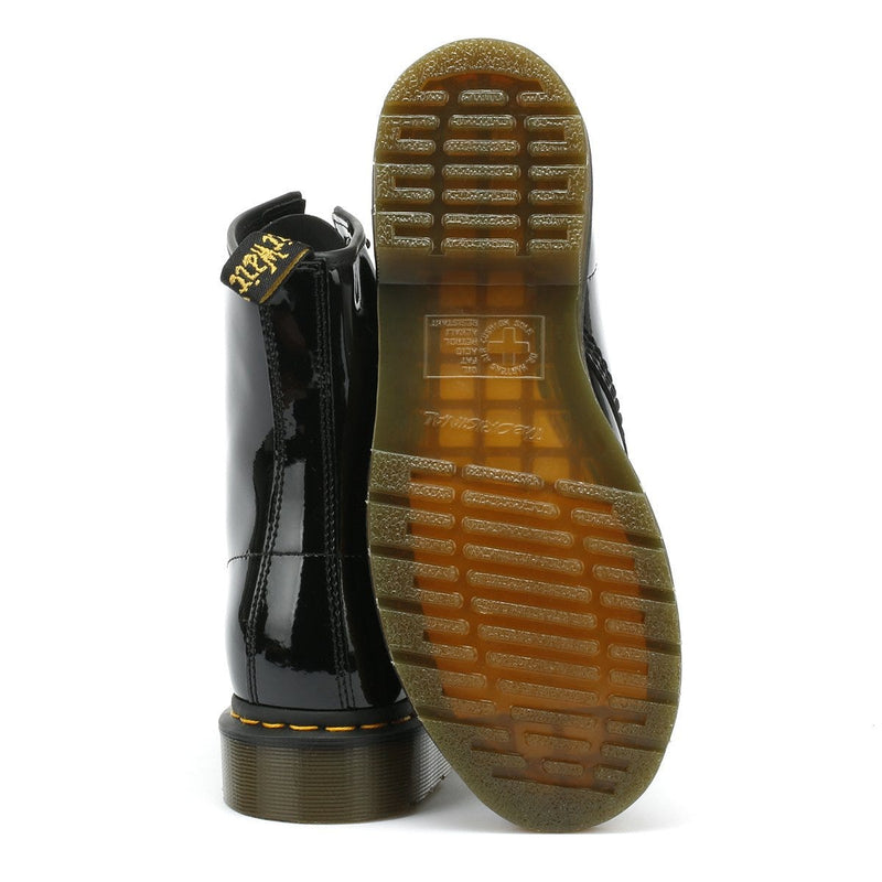 Dr. Martens 1460 Patent Lamper Femme Noir Bottes