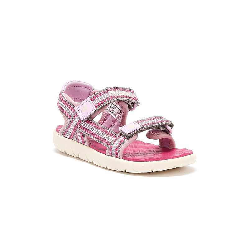 Timberland Perkins Row Webbing 2-Strap Infant Pink Sandals