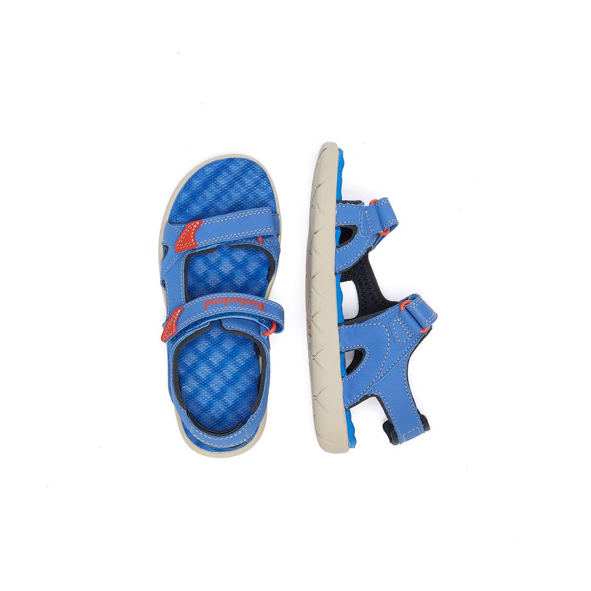 Timberland Perkins Row 2-Strap Infant Bright Blue Sandales