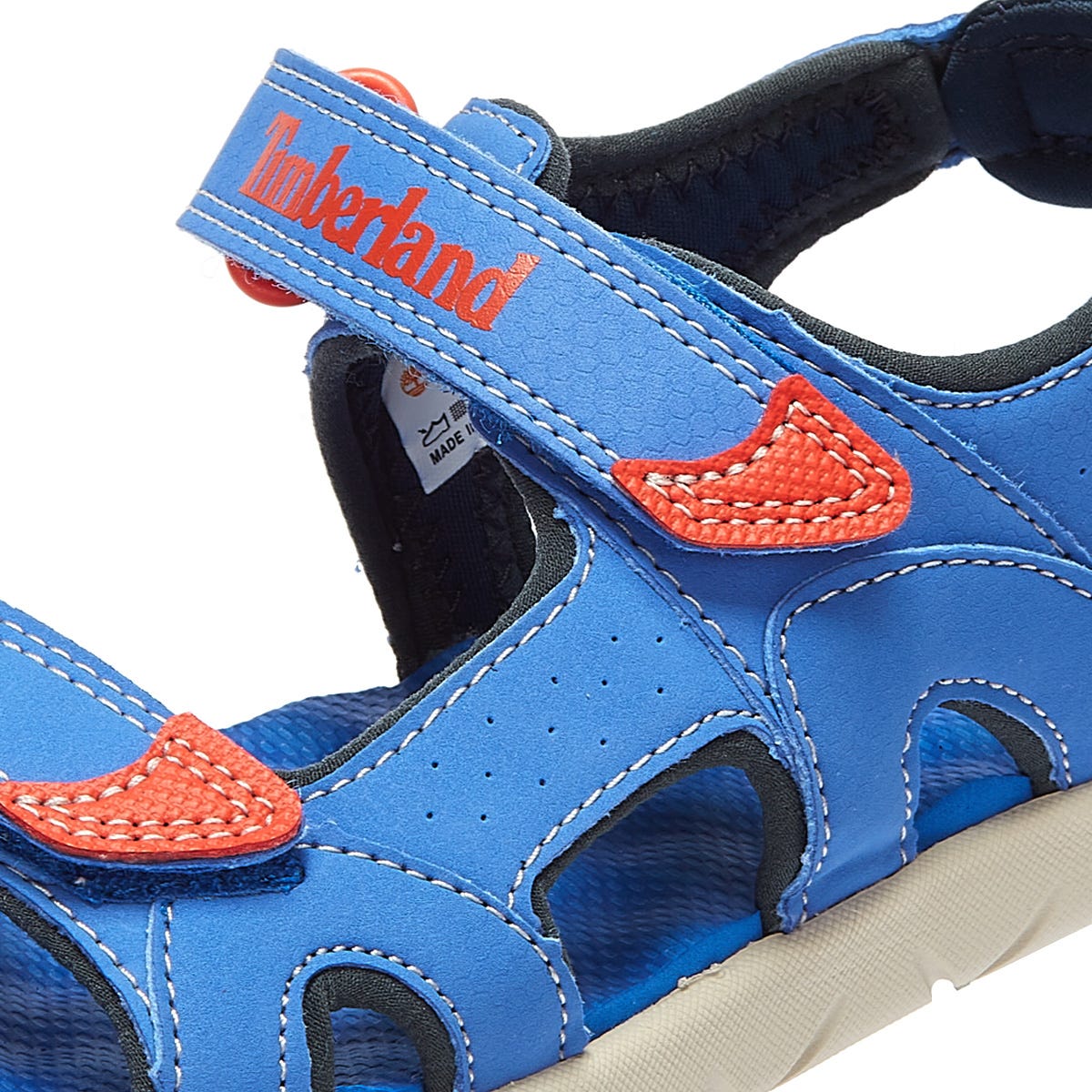 Timberland Perkins Row 2-Strap Infant Bright Blue Sandales
