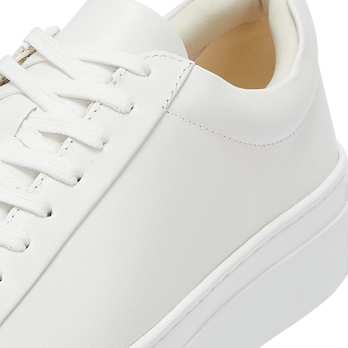 Vagabond Zoe Platform à lacets Baskets blanches pour femmes