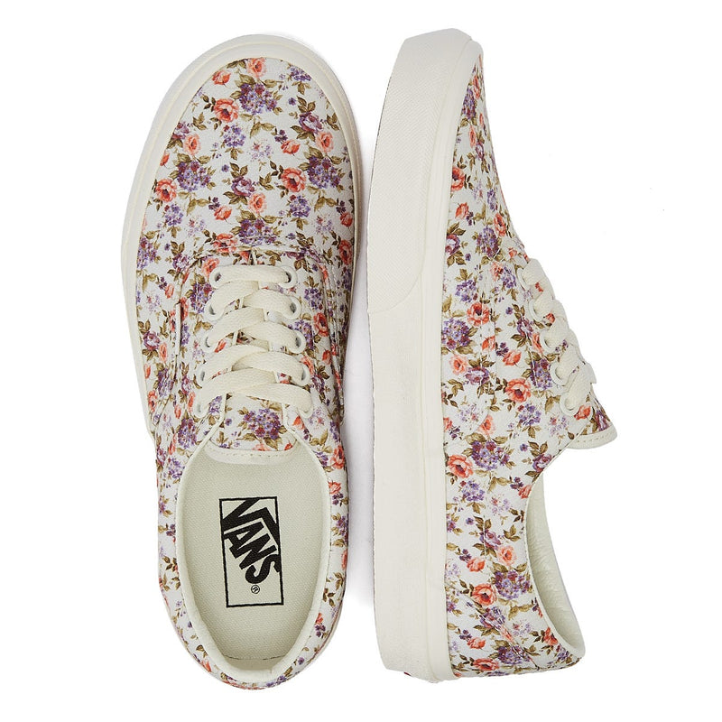 Vans Era Vintage Womens Floral White Trainers