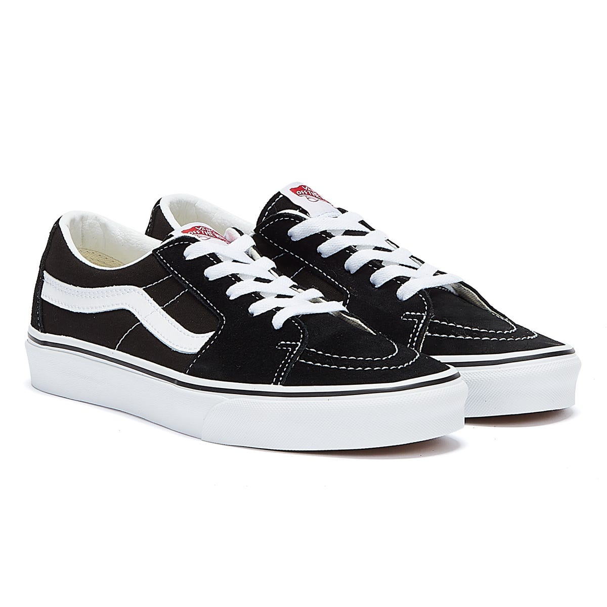 Vans Sk8-Low Baskets Noir / Blanc