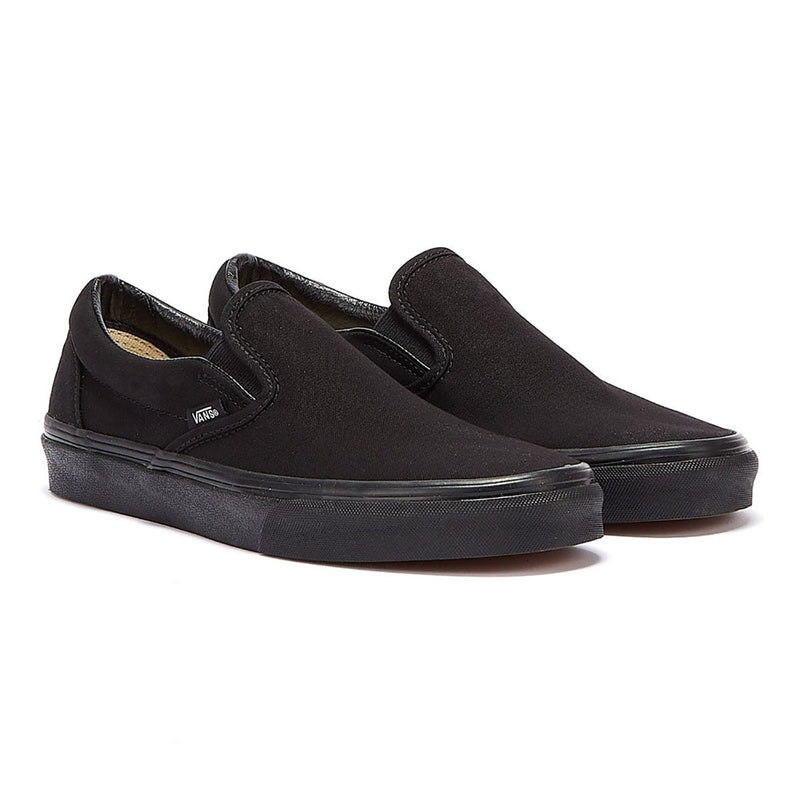 Vans Classic Slip On Baskets en toile noire pour homme