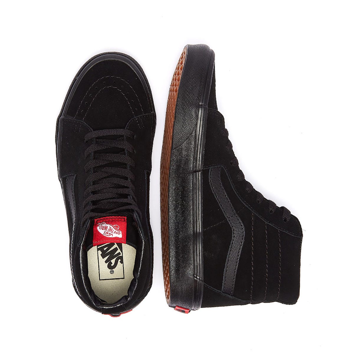 Vans SK8-Hi Baskets En Daim Noires Pour Femmes