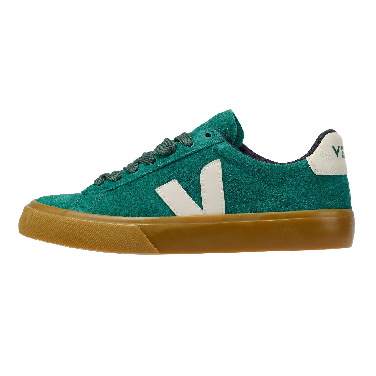 Veja Campo Baskets en daim vert pour femme