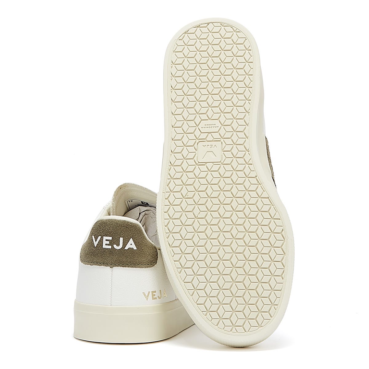 Veja Campo Homme Extra Blanc / Kaki Sneakers