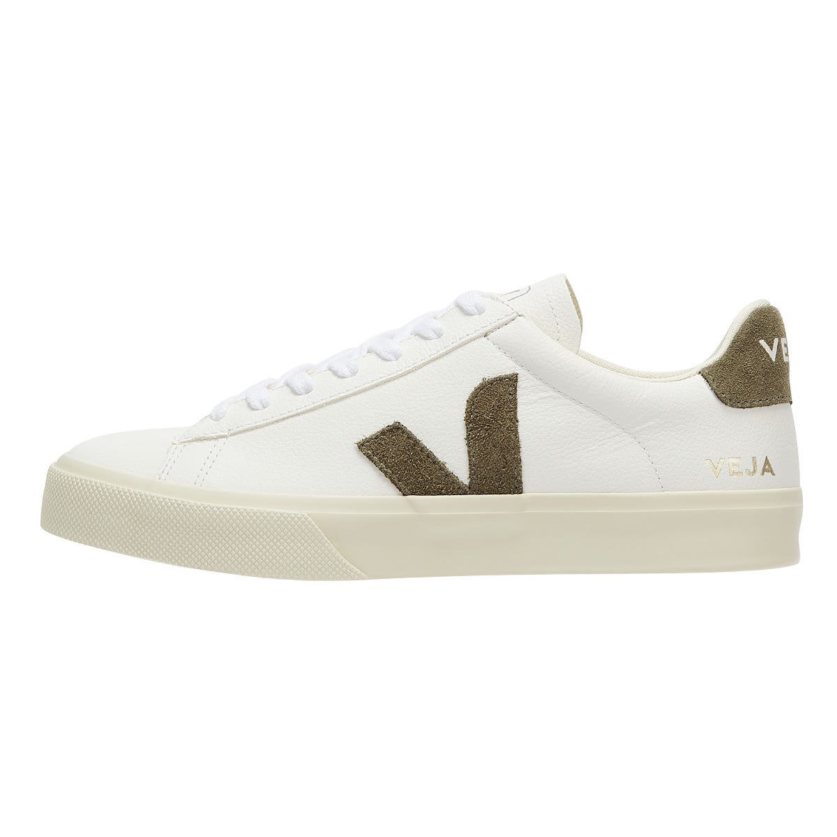 Veja Campo Homme Extra Blanc / Kaki Sneakers