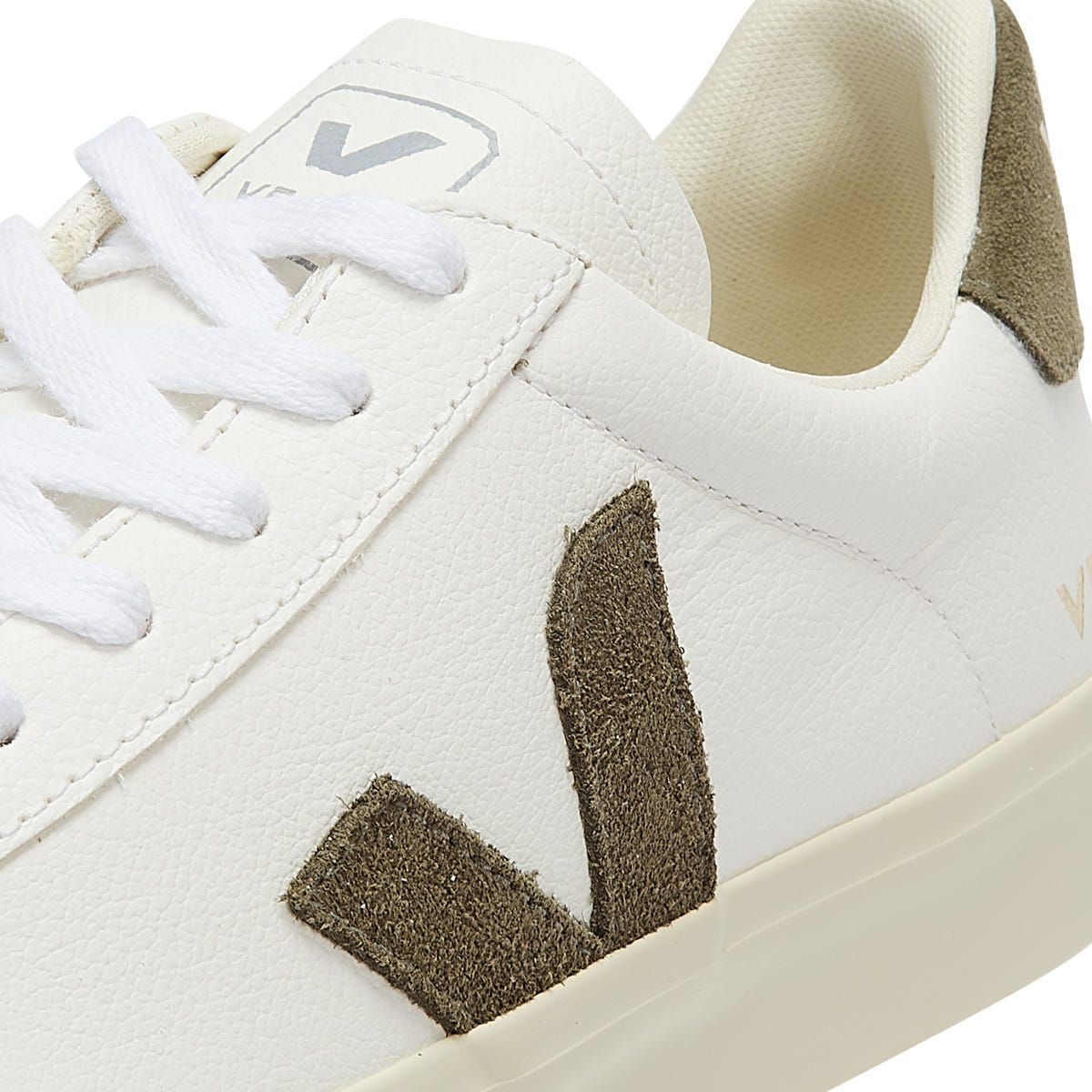 Veja Campo Homme Extra Blanc / Kaki Sneakers