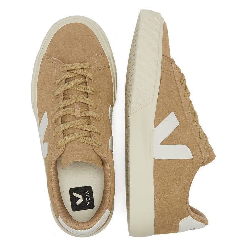 Veja Campo Baskets Dune / Blanches Pour Femmes