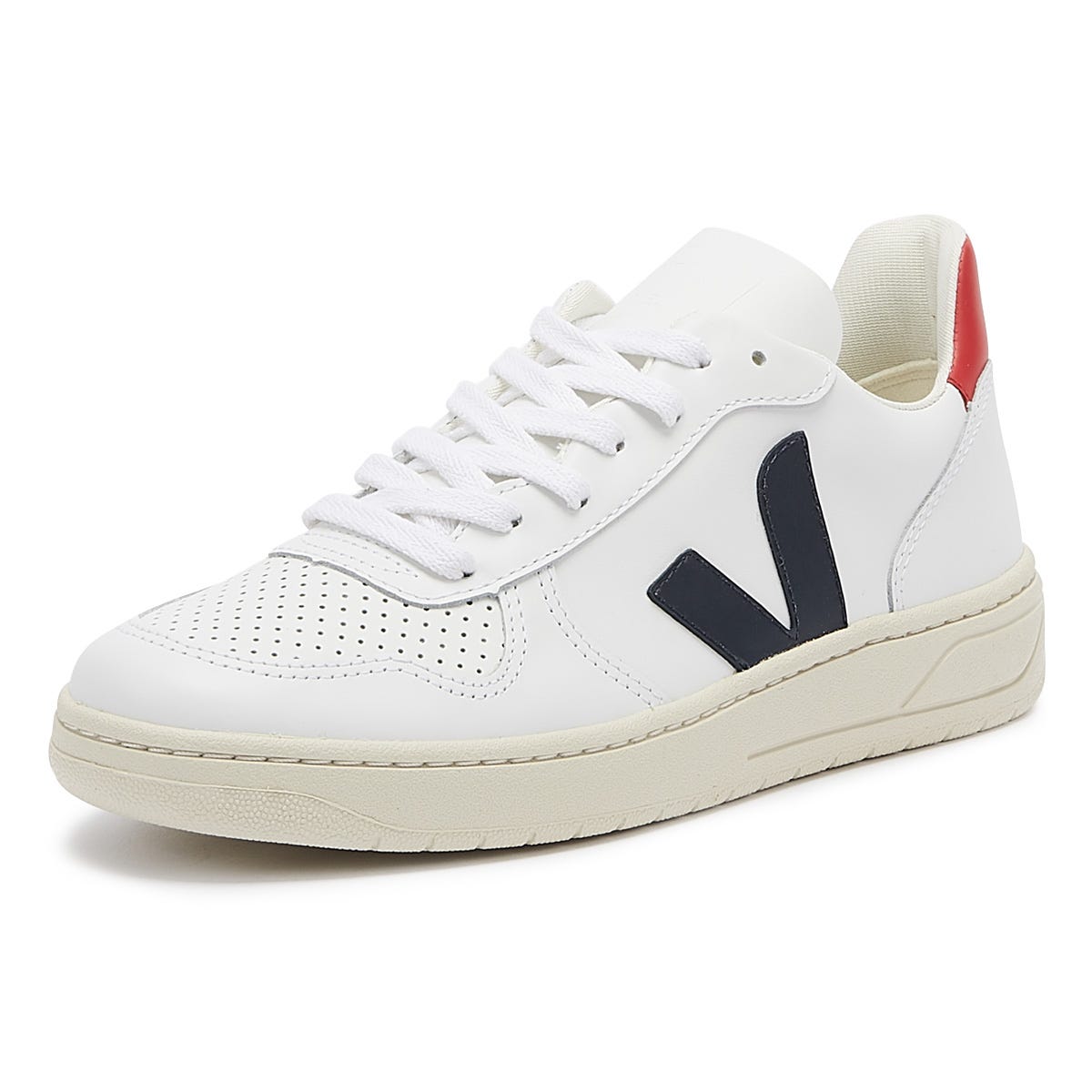Veja V-10 Baskets Extra Blanc / Nautico Pekin pour Femmes