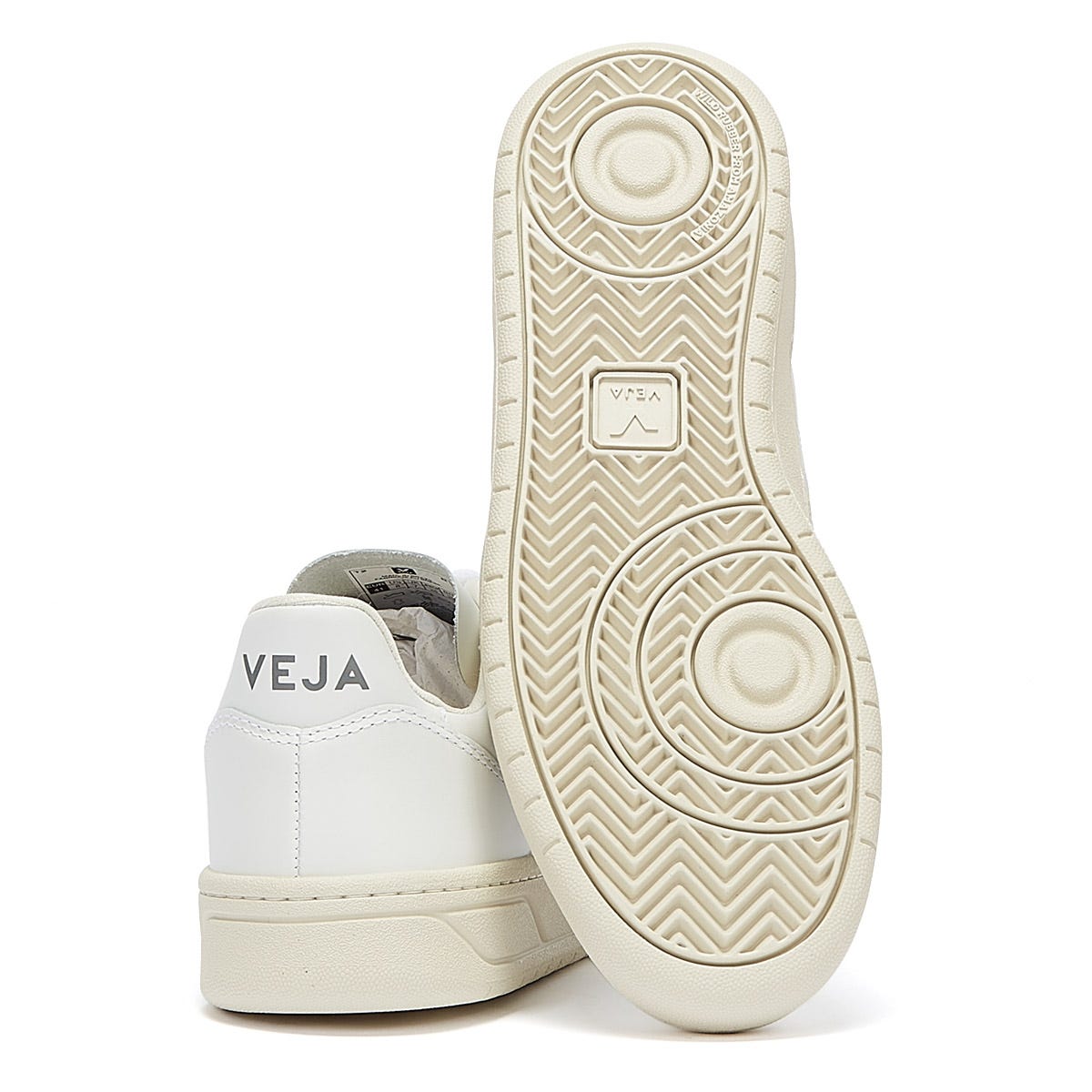 Veja V-10 Mens Extra White / White Trainers