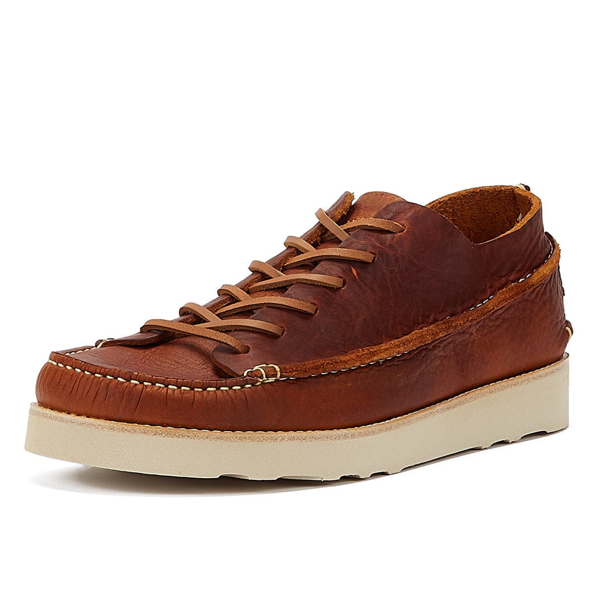 Yogi Finn III Chaussures en cuir châtain pour hommes