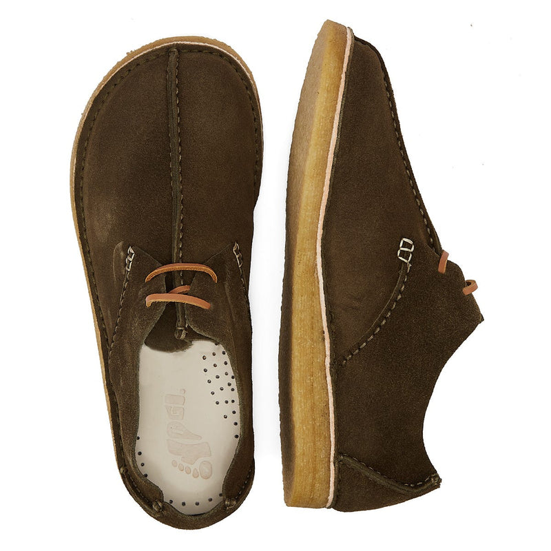 Yogi Caden Centre Seam Mens Moss Shoes
